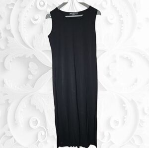 Nina Leonard Black Sleeveless Dress PM